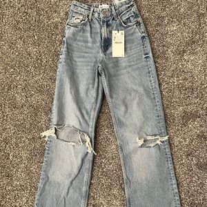 ZARA wide leg jeans